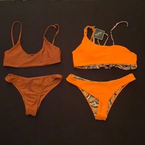 2 complete Zaful bikinis s